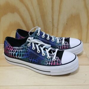Converse Women's Digital Daze Platform Chuck Taylor All Star Low Top Sz 9